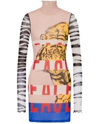 Moschino - グラフィック ミニドレス - Lyst