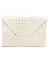 Bottega Veneta - Large Origami Envelop Clutch - Lyst