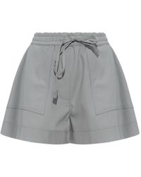 Loewe - Cotton Drawstring Shorts - Lyst