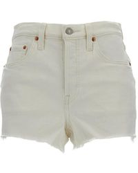 Levi's - Cotton Polyester Elastane Shorts - Lyst