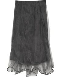 JNBY - Layered Midi Skirt - Lyst