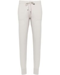 Eleventy - Drawstring-fastening Knitted Trousers - Lyst