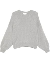 Lisa Yang - Veira Crew-Neck Balloon-Sleeve Sweater - Lyst