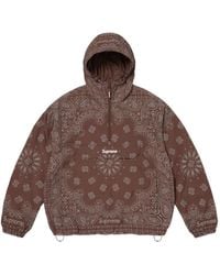 Supreme - Bandana-Print Hoodie - Lyst