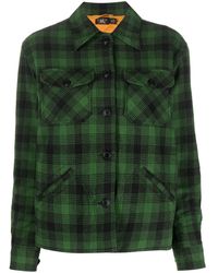 RRL - Check-pattern Shirt Jacket - Lyst