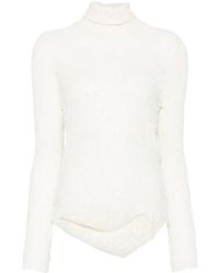 Dixie - Top Con Cuello Vuelto De Encaje - Lyst