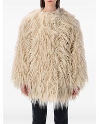 Goldbergh - Single-Breasted Faux-Fur Coat - Lyst
