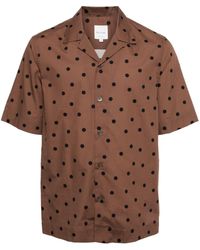 Paul Smith - Polka Dot-print Cotton Shirt - Lyst