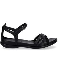 Ecco - Flash Multi-Strap Leather Sandals - Lyst
