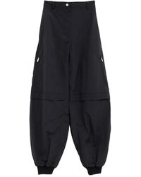 Jacquemus - Voluminous Oval Trousers With Elasticated Cuffs - Lyst
