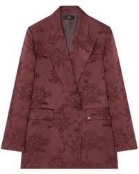 Amiri - Floral Double-Breasted Blazer - Lyst