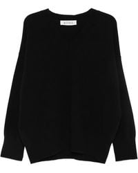 Rohe - V-Neck Knitted Sweater - Lyst