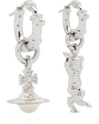 Vivienne Westwood - Anglo Pearl ピアス - Lyst