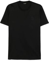 Paul & Shark - Katoenen T-Shirt Met Geborduurd Logo - Lyst