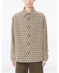 Valentino Garavani - Button-Fastening Shirt Jacket - Lyst