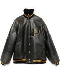 Prada - Leren Bomberjack - Lyst