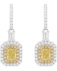 HYT Jewelry - Diamond Drop Earrings - Lyst