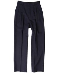 Ami Paris - Pantalones De Vestir Anchos - Lyst