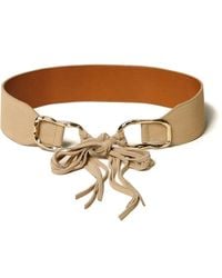 Twinset - Tie-Fastening Suede Belt - Lyst