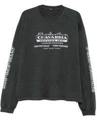 Willy Chavarria - Buffalo Logo-Print Sweatshirt - Lyst
