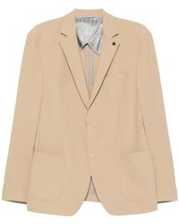 KARL LAGERFELD - Smart Notched-Lapel Single-Breasted Blazer - Lyst