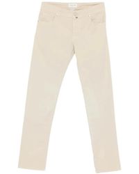 Jacob Cohen - Nick Slim-Fit Trousers - Lyst
