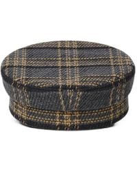 Ruslan Baginskiy - Baker Boy Check-Pattern Hat - Lyst