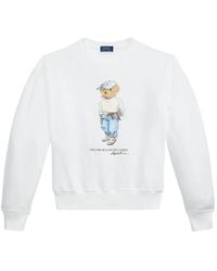 Polo Ralph Lauren - Sweat Polo Bear À Imprimé Graphique - Lyst