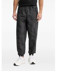 adidas - Aop Power Workout Three Stripes Print Trousers - Lyst