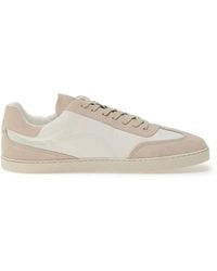 grounds - Panama Suede-Panelled Sneakers - Lyst