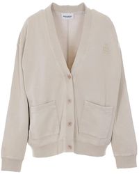 Isabel Marant - Embroidered V-Neck Cardigan - Lyst