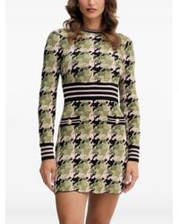 Silvian Heach - Mini-Jurk Met Geometrisch Patroon - Lyst