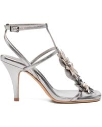 Zimmermann - "Belara" Sandal 85 - Lyst