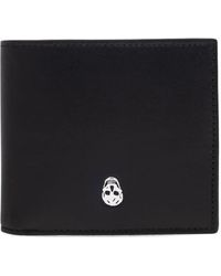 McQueen - Portemonnaie mit Totenkopf-Schild - Lyst
