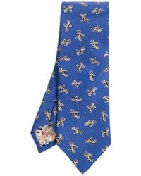 Paul Smith - Cravate En Soie À Motif Chien - Lyst