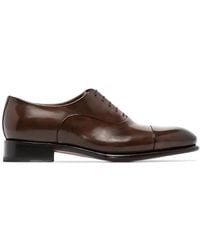 Santoni - Classic Lace-Up Oxford Shoes - Lyst