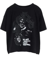 Y's Yohji Yamamoto - Graphic-Print T-Shirt - Lyst