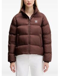 adidas - Zip-Up Puffer Jacket - Lyst