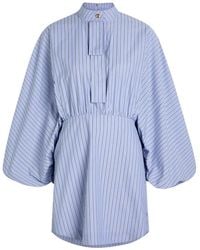 Zimmermann - Robe Courte À Rayures - Lyst