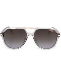 Carrera - Pilot-Frame Double-Bridge Sunglasses - Lyst