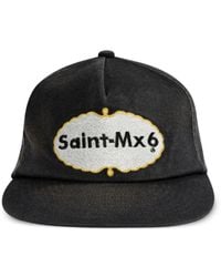 SAINT Mxxxxxx - Baseballkappe mit Logo-Stickerei - Lyst