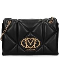 Love Moschino - Logo-Appliqué Shoulder Bag - Lyst
