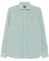 Truzzi - Chest-Pocket Button-Up Shirt - Lyst