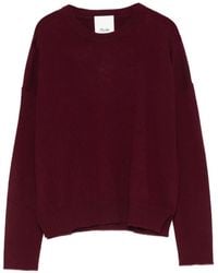 Allude - Round-neck Cashmere Sweater - Lyst