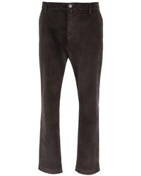 Jacob Cohen - Corduroy Straight-Leg Trousers - Lyst