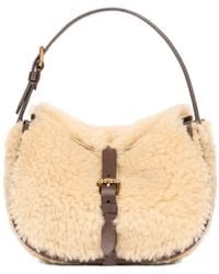Etro - Small Shearling Pony Bag - Lyst