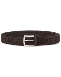 Athison - Ceinture Tressée À Boucle - Lyst