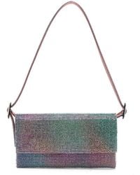 Benedetta Bruzziches - Rhinestone-embellished Silk Shoulder Bag - Lyst