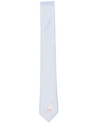 Moschino - Stropdas Met Ganzenprint - Lyst