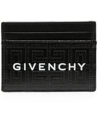 Givenchy - Logo-Print Monogrammed Cardholder - Lyst